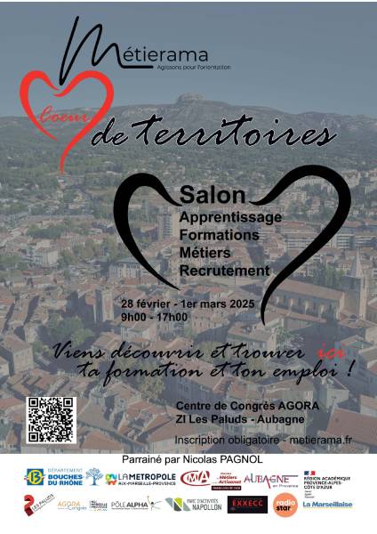 Retrouvez nous au Salon Métierama à Aubagne les 28 février et 1er mars 2025
