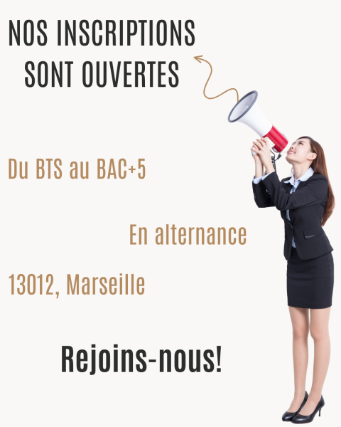 Inscriptions rentrée BTS, BACHELOR, MASTERE école supérieur Wiki Learn Formation
